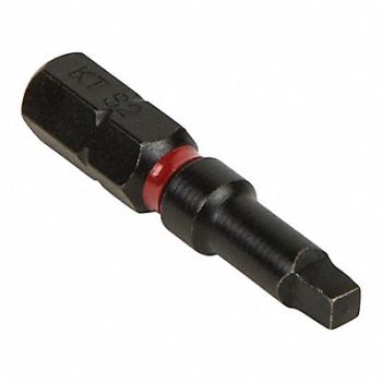 KLEIN TOOLS Pro Impact Power Bits No.2 Sq PK5, 807JR2