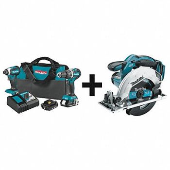 MAKITA Cordless Combination Kit 3 Tools 18V DC, 327DX2