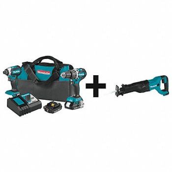MAKITA Cordless Combination Kit 3 Tools 18V DC, 327DZ6