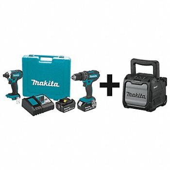 MAKITA Cordless Combination Kit 3 Tools 18V DC, 327EL9
