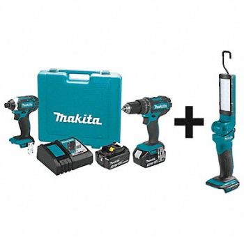 MAKITA Cordless Combination Kit 3 Tools 18V DC, 327EN2