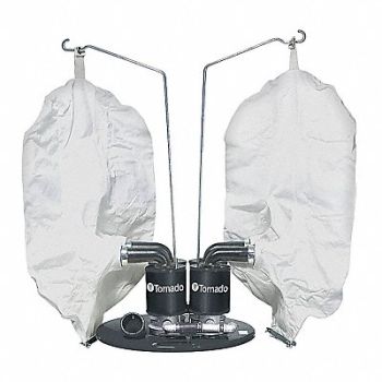 TORNADO Drum-Top Vacuum Head Std. Filter 200 cfm, 32EY93