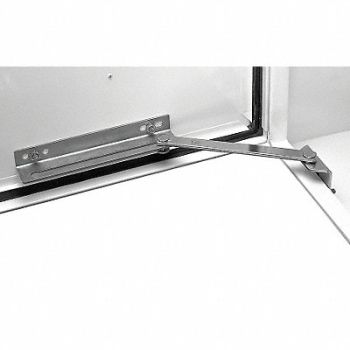 HOFFMAN Door Stop Kit Mild Steel Metal, 32FC24