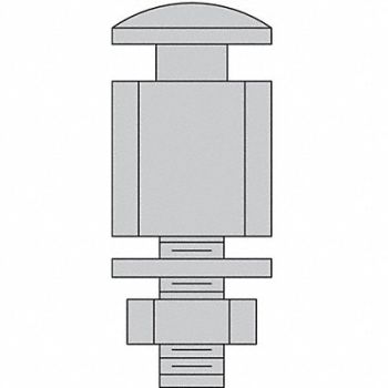 HOFFMAN Panel Mounting Kit 3R Mild Steel Metal, 32FC27