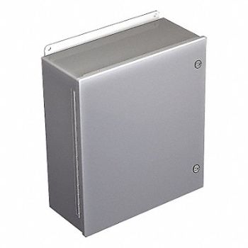 HOFFMAN Enclosuresr Mtlic 8In.Hx 8In.Wx4In.D, 32FE20