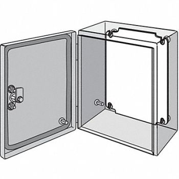 HOFFMAN Panel 13.78in. H x 11.81in. W x White, 32FE94