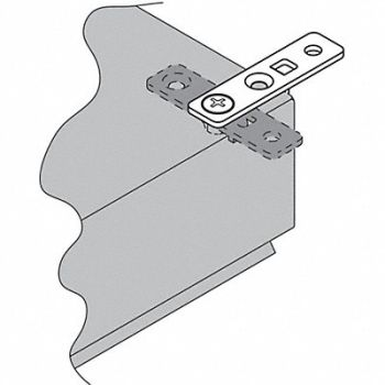 HOFFMAN Mounting Bracket Kit Mild Steel, 32FF01