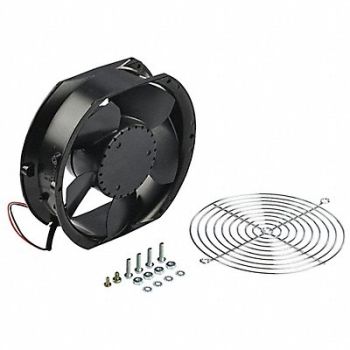 HOFFMAN Axial Fan Round 5-7/8 Dia 240 CFM, 32FL13