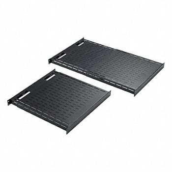 HOFFMAN Shelf Steel Black Holds Equipment, 32FL38