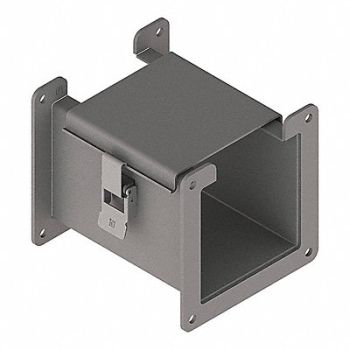 HOFFMAN Lay-In Wireway 0.5 ft 4inWx4inH Steel, 32FL67