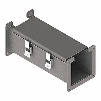 HOFFMAN Lay-In Wireway 1 ft 4inWx4inH Steel, 32FL68