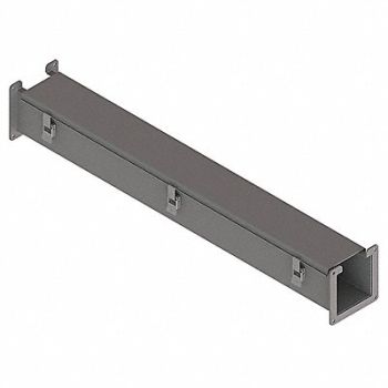 HOFFMAN Lay-In Wireway 3 ft 4inWx4inH Steel, 32FL71