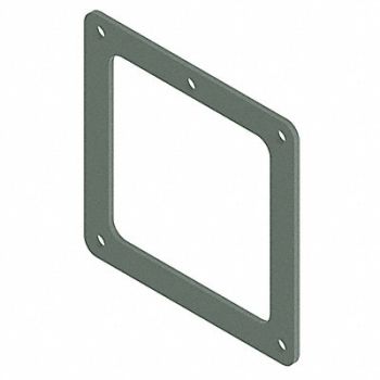 HOFFMAN Box Connector Ind Steel 4in. H x 4in. L, 32FL75