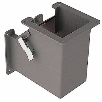 HOFFMAN Elbow 90 Deg Ind Steel 4in. H x 4in. L, 32FL78