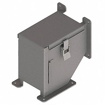 HOFFMAN Elbow 90 Deg Ind Steel 4in. H x 4in. L, 32FL79