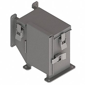 HOFFMAN Elbow 90 Deg Ind Steel 4in. H x 4in. L, 32FL81