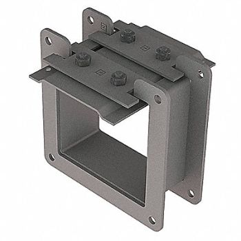 HOFFMAN Nipple Wireway Steel 4in. H x 4in. L, 32FL82