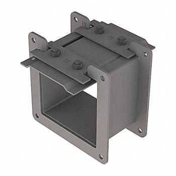 HOFFMAN Nipple Wireway Steel 4in. H x 4in. L, 32FL83