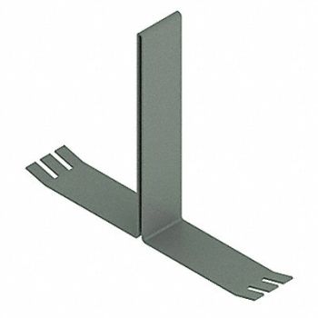 HOFFMAN Barrier Bracket Spring Steel 6in.Hx6in.L, 32FL90