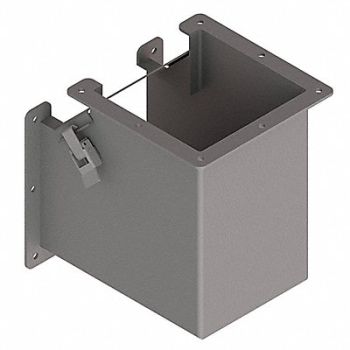HOFFMAN Elbow 90 Deg Ind Steel 6in. H x 6in. L, 32FM03