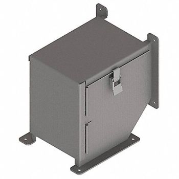 HOFFMAN Elbow 90 Deg Ind Steel 6in. H x 6in. L, 32FM04