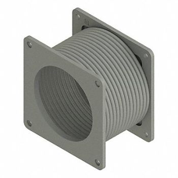 HOFFMAN Flexible Fitting Ind Steel 4in.H x 4in.L, 32FM35