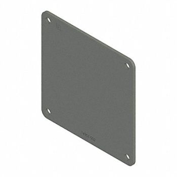 HOFFMAN Closure Plate Wireway Steel 4in.Hx4in.L, 32FM40