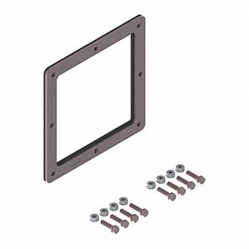 HOFFMAN Box Connector Ind Steel 6in. H x 6in. L, 32FM50