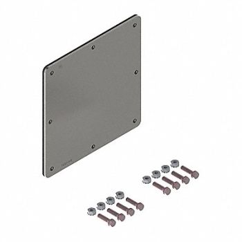 HOFFMAN Closure Plate Wireway Steel 6in.Hx6in.L, 32FM75