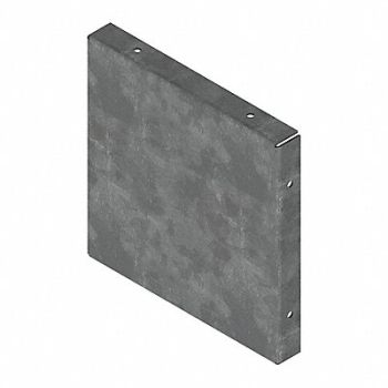 HOFFMAN Closure Plate Wireway Steel 8in.Hx8in.L, 32FN58