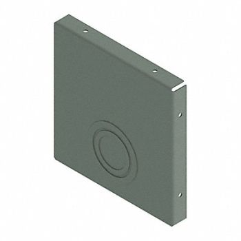 HOFFMAN Closure Plate Wireway Steel 8in.Hx8in.L, 32FN96