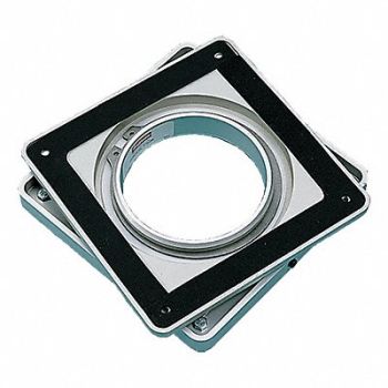 HOFFMAN Pedestal Swivel 1.60in.Hx4in.Lx4inW, 32FR02