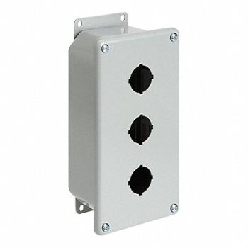 HOFFMAN Pushbutton Enclosure 9.50 in H 4 Holes, 32FR23