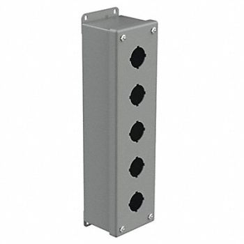 HOFFMAN Pushbutton Enclosure 12.50 in H 5 Holes, 32FR25