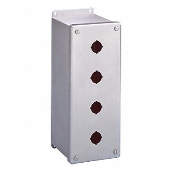 HOFFMAN Pushbutton Enclosure 4.00 in H 304 SS, 32FR35