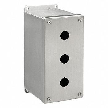 HOFFMAN Pushbutton Enclosure 4.75 in D 4 Holes, 32FR44