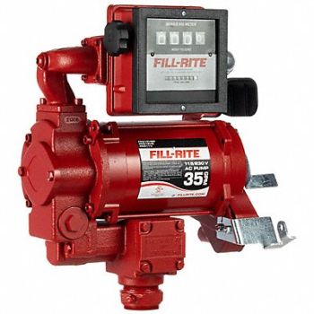 FILL-RITE AC Pump with Meter Diesel Transfer 3/4, 32GG93