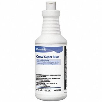 DIVERSEY Mild Acid Bowl Cleaner 32 oz Bottle PK12, 32GP18