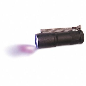 DIVERSEY Handheld UV Flashlight Plastic Black PK4, 32GT50