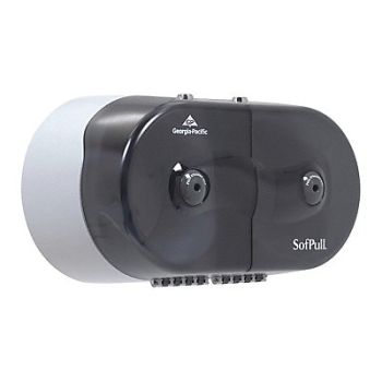 GEORGIA-PACIFIC Toilet Paper Dispenser (2) Rolls Plastic, 32GV86