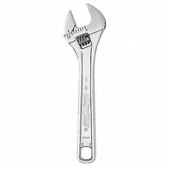 CHANNELLOCK Adj. Wrench Steel Chrome Vanadium 4 1/2, 32H932