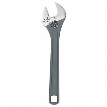 CHANNELLOCK Adj. Wrench Steel Black Phosphate 6, 32H938