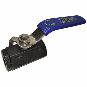 GRAINGER APPROVED CS Ball Valve Inline FNPT 1 in, 32H964