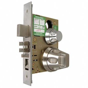 LIFE SAVER Knob Lockset Mechanical Mortise Grd. 1, 32J454