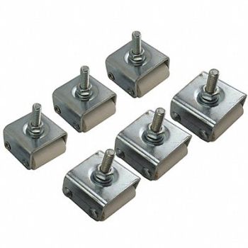 GRAINGER APPROVED Threaded Stem Caster for Appliances PK6, 32J786