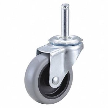 GRAINGER APPROVED Gen Purpose Friction-Ring Stem Caster, 32J808