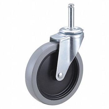 GRAINGER APPROVED Gen Purpose Friction-Ring Stem Caster, 32J810