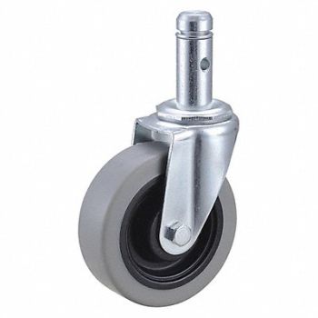 GRAINGER APPROVED NSF Sanitary Friction-Ring Stem Caster, 32J811