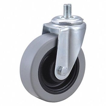 GRAINGER APPROVED NSF-Listed Sanitary Threaded Stem Caster, 32J819