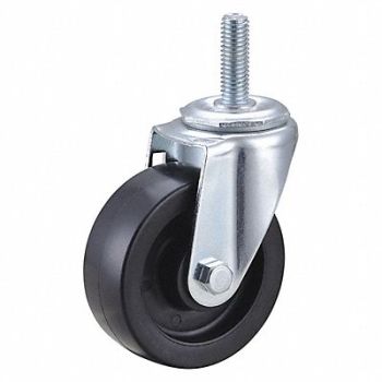 GRAINGER APPROVED NSF-Listed Sanitary Threaded Stem Caster, 32J824